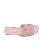 Sandalias flats Lucia para mujer color rosado