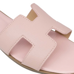 Sandalias flats Lucia para mujer color blush