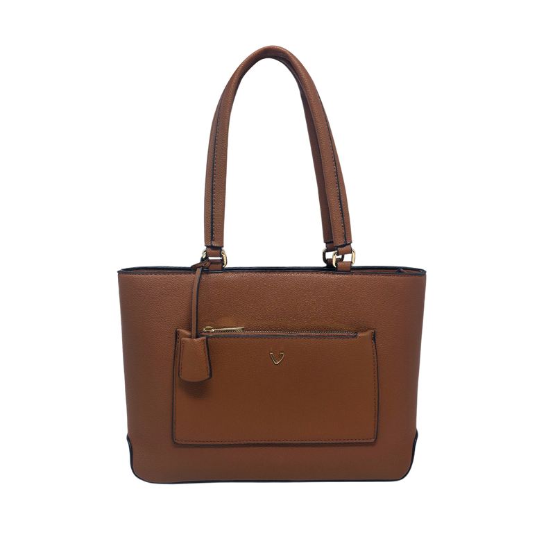 Cartera tote Donatti para mujer color tan