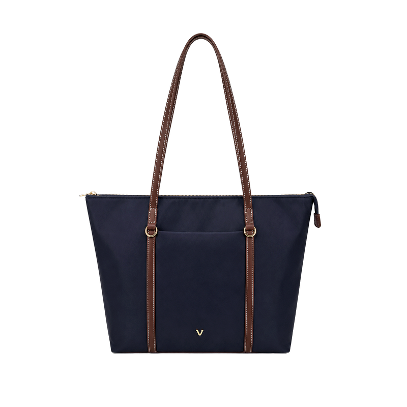 Cartera tote Cory para mujer color navy