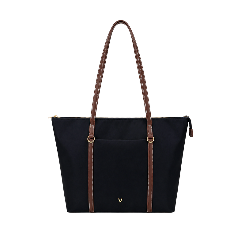 Cartera tote Cory para mujer color negro