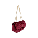 Cartera crossbody Amelie para mujer color rojo