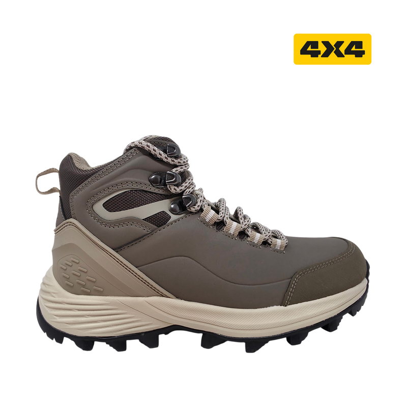 Botas Gilda 4X4 para mujer color taupe