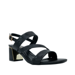 Sandalias de tacón Mariana para mujer color negro
