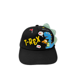 Gorra Dino para niño color negro