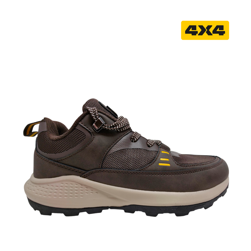 Zapatos casuales 4X4 Aventus para hombre color café