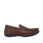 Casuales slip on Fidelis para hombre color tan