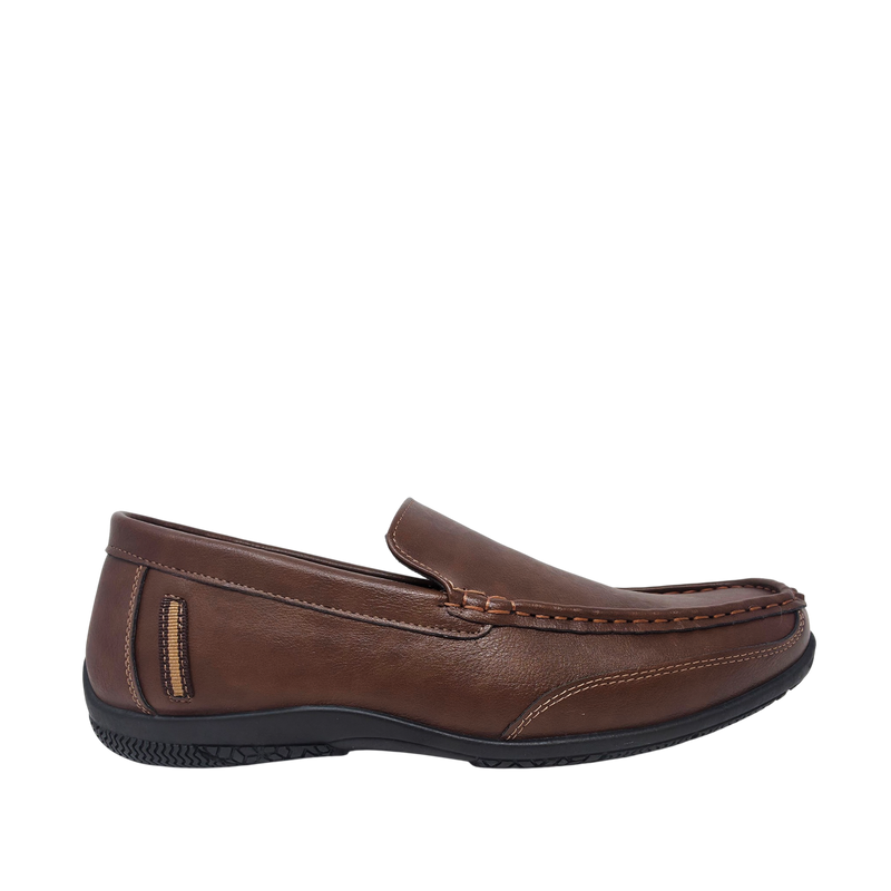 Casuales slip on Fidelis para hombre color tan