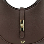 Cartera satchel Sabrina para mujer color chocolate