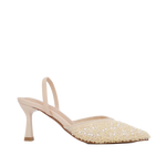 Tacones Gina para mujer color hueso