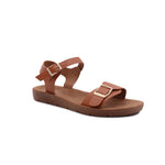 Sandalias flat Sulenmir cafe para Mujer
