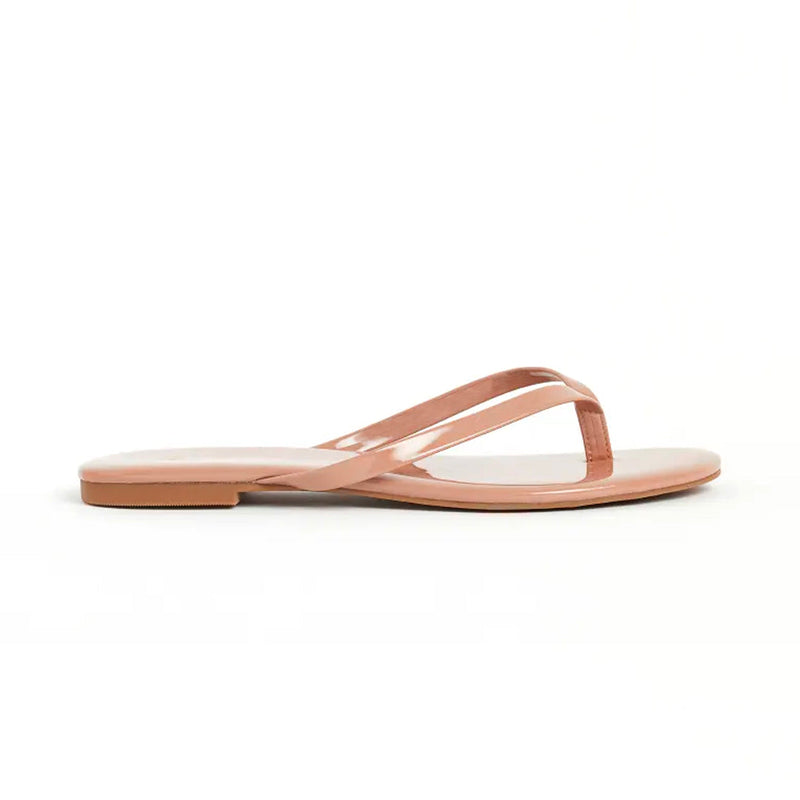 Sandalias flat Karen nude para Mujer