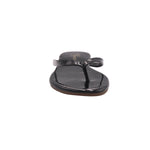 Sandalias flat Karen negro para Mujer