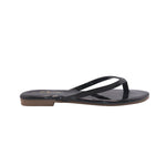 Sandalias flat Karen negro para Mujer