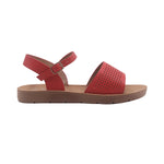 Sandalias Flats Mariana Mirabella rojo para Mujer